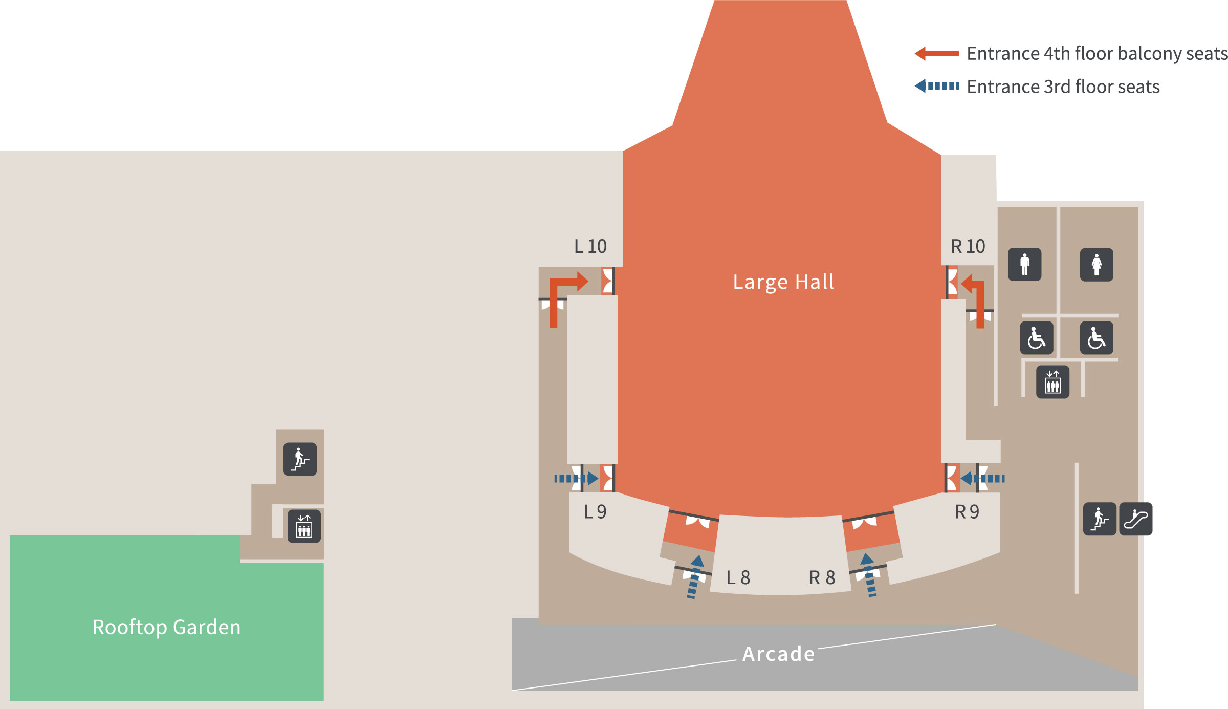 4F Floor map